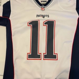 Official NFL Patriots Edelman jersey
